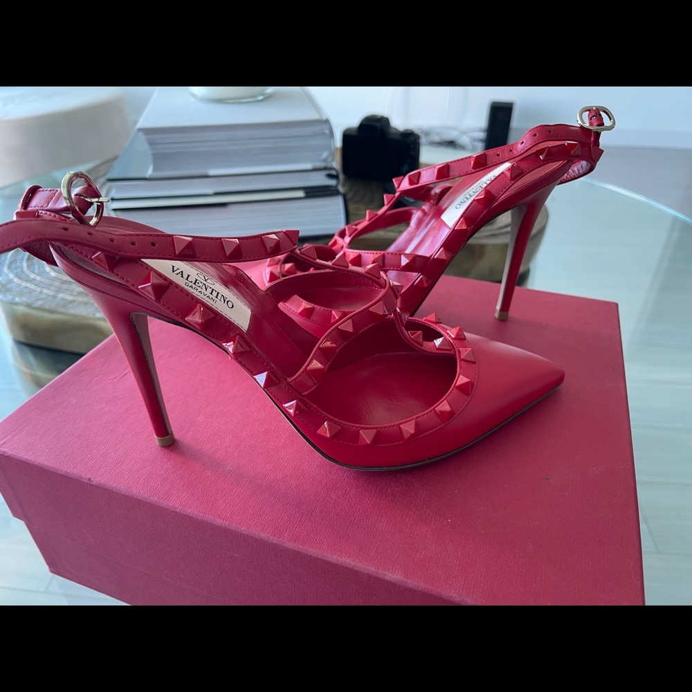 Brand new Valentino rock studs  with box